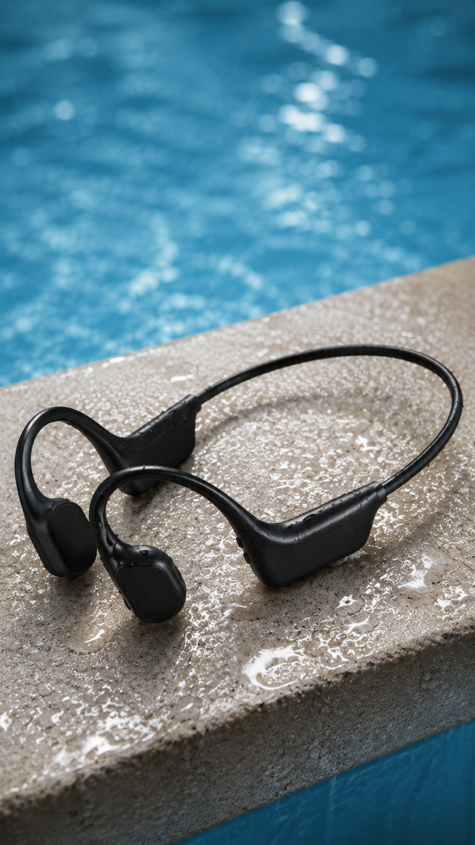 Glyde E8 Pro — Open-Ear Bone Conduction Swimming Headphones